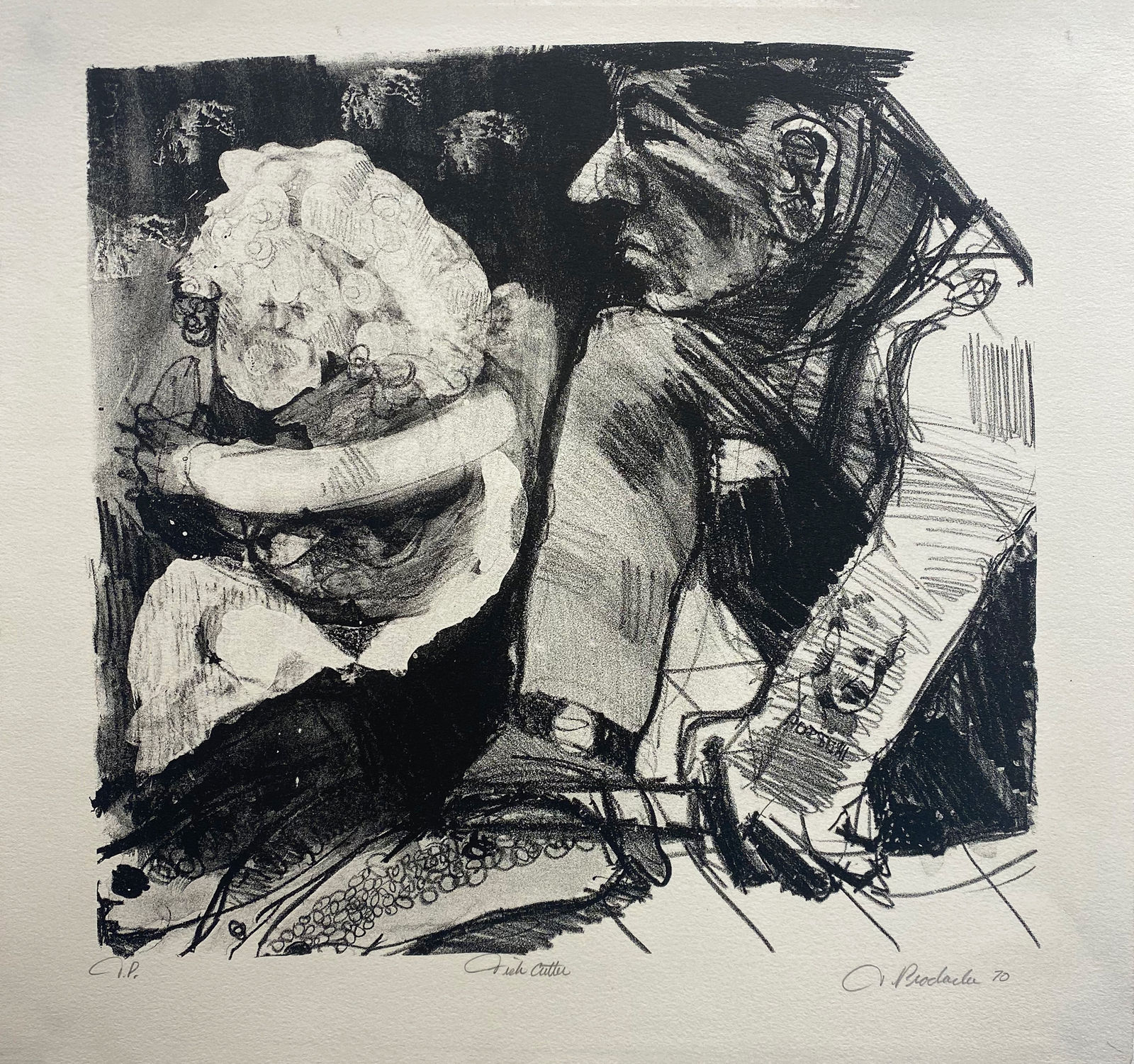 Tom Prochaska, Fish Cutter, 1970