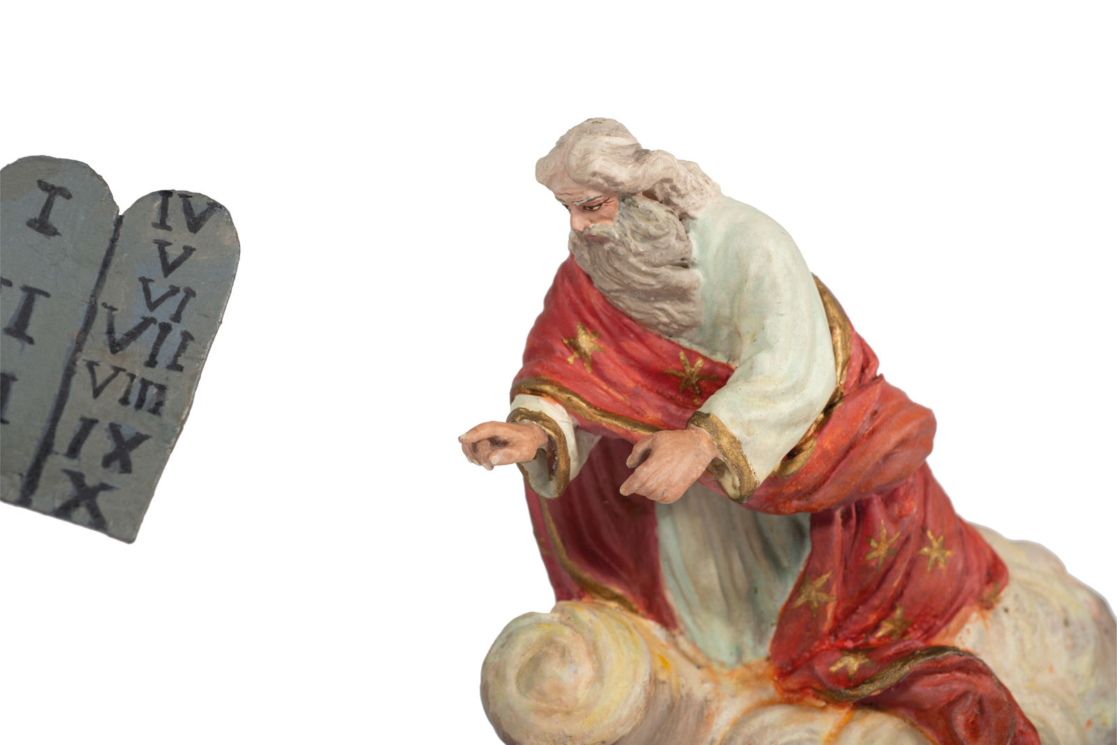 Moisés recibe las tablas de la Ley, S.XX