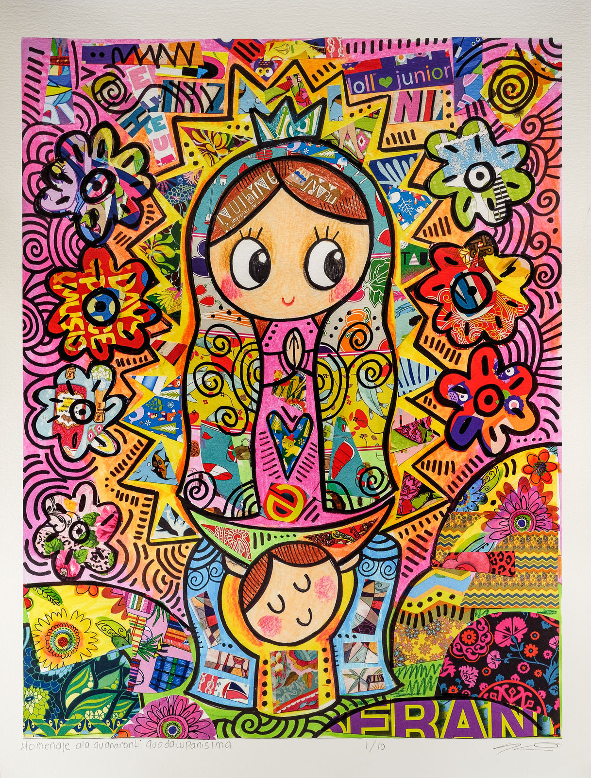 Amparín Serrano Espinosa, Homenaje a la guananonli guadalupanísima , 2016