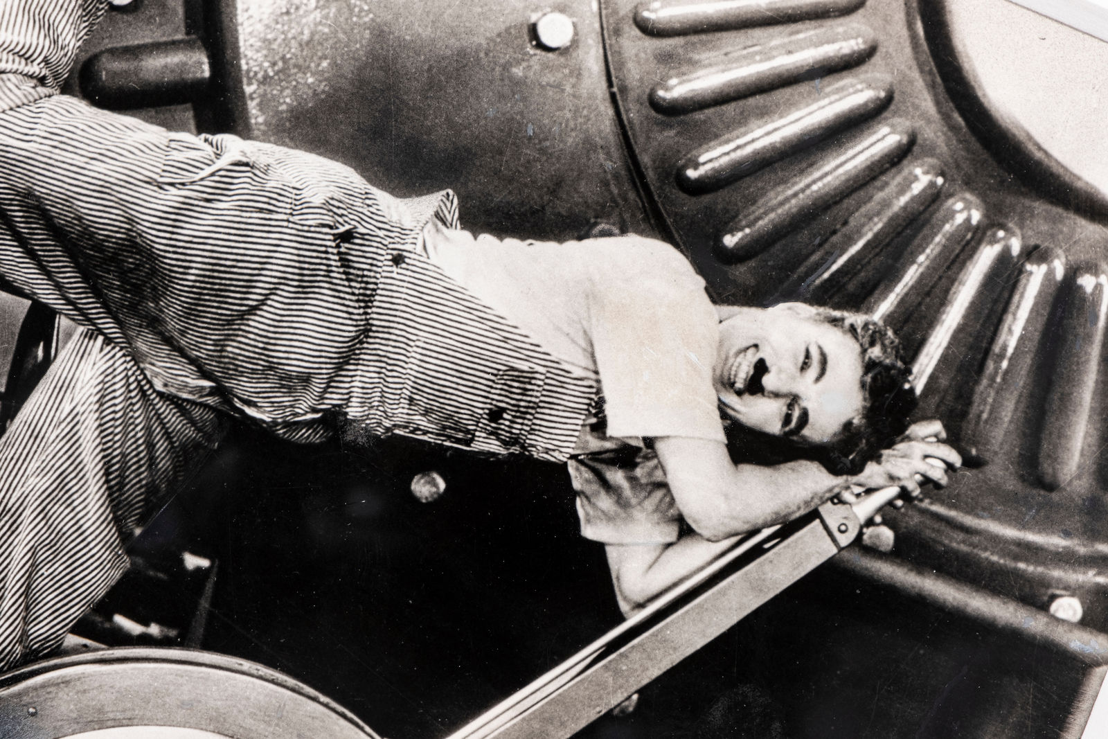 Unspecified Photographer, Charlie Chaplin in the film 'Modern Times', 1936