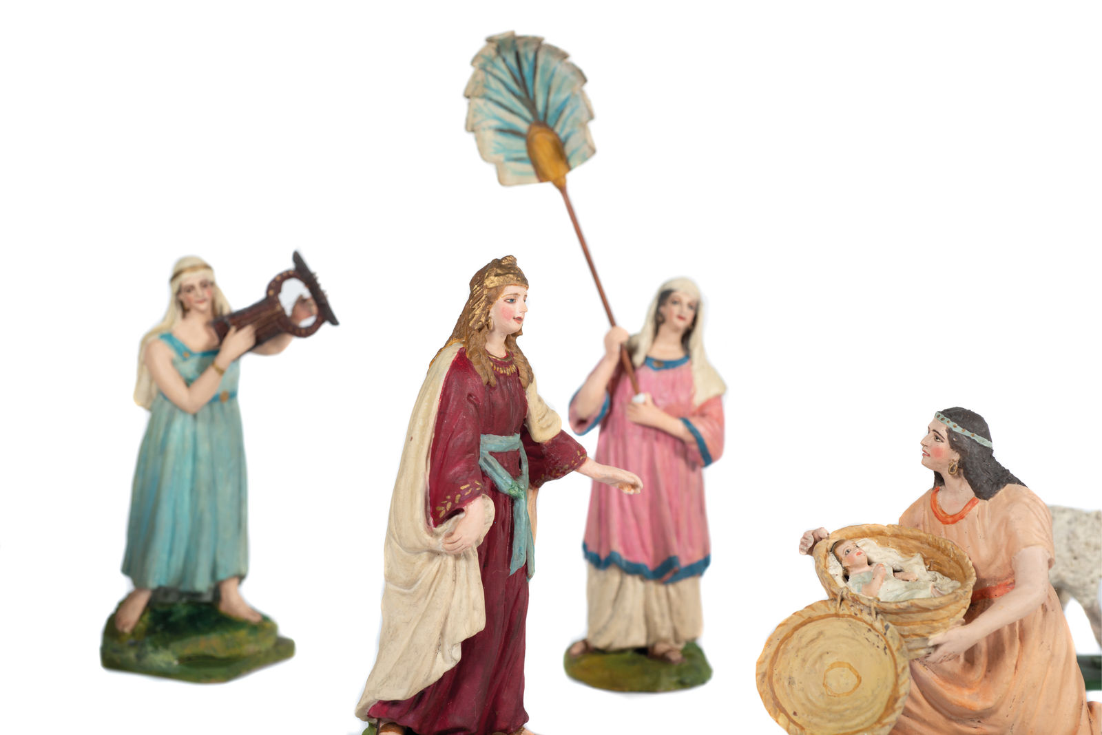 Moisés encontrado en el Río Nilo, S.XX