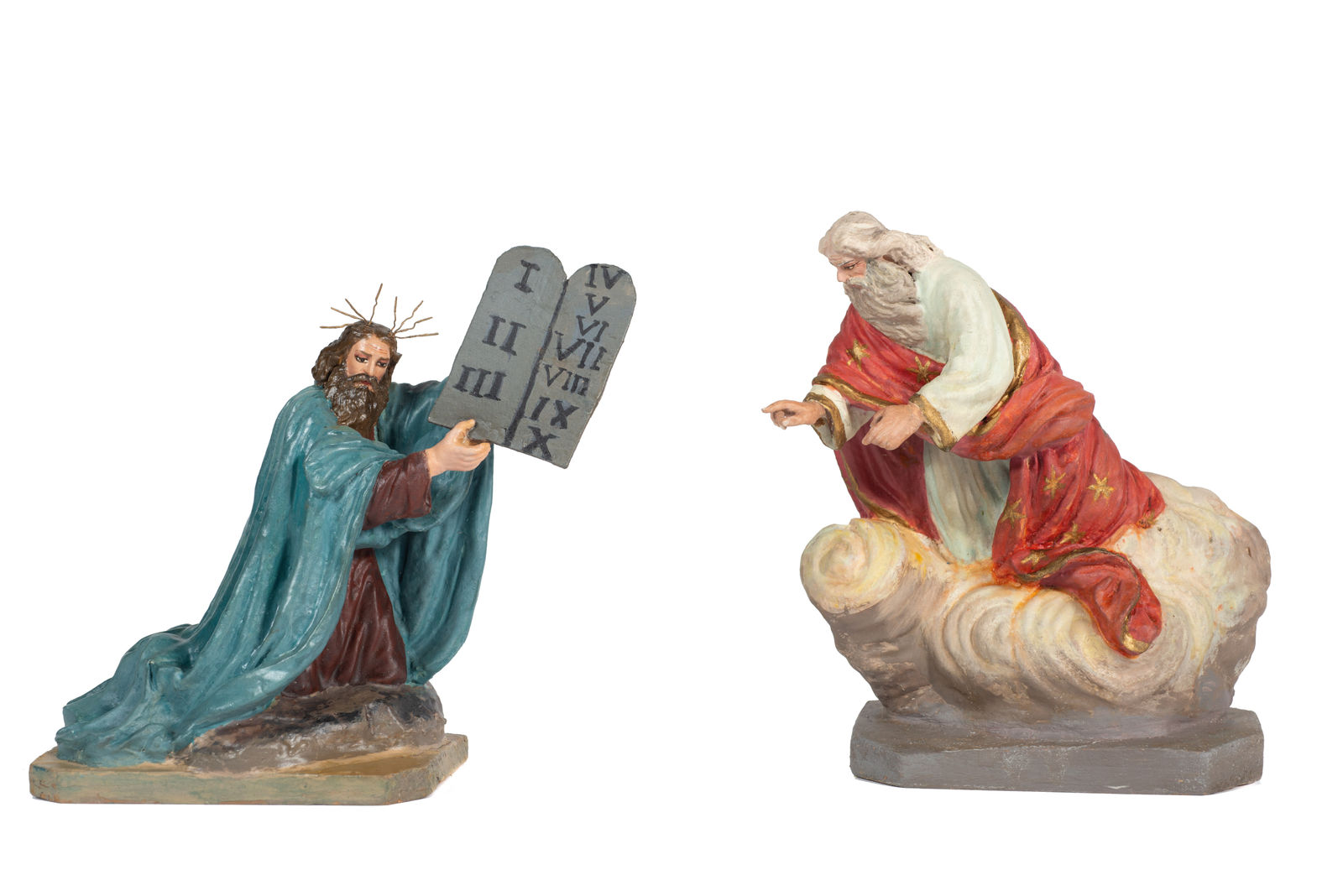 Moisés recibe las tablas de la Ley, S.XX