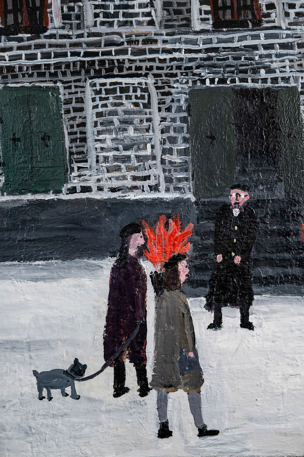 Kent Iwemyr, Hey girls, Would you like to see my new oil painting, 2019