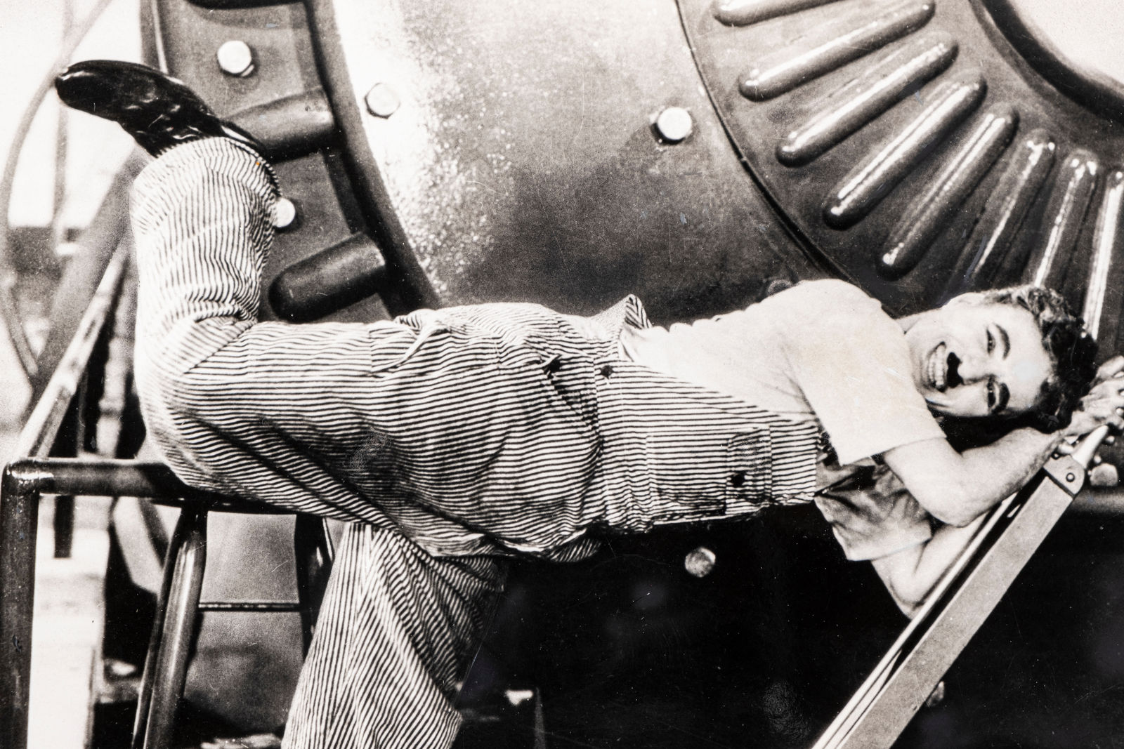 Unspecified Photographer, Charlie Chaplin in the film 'Modern Times', 1936