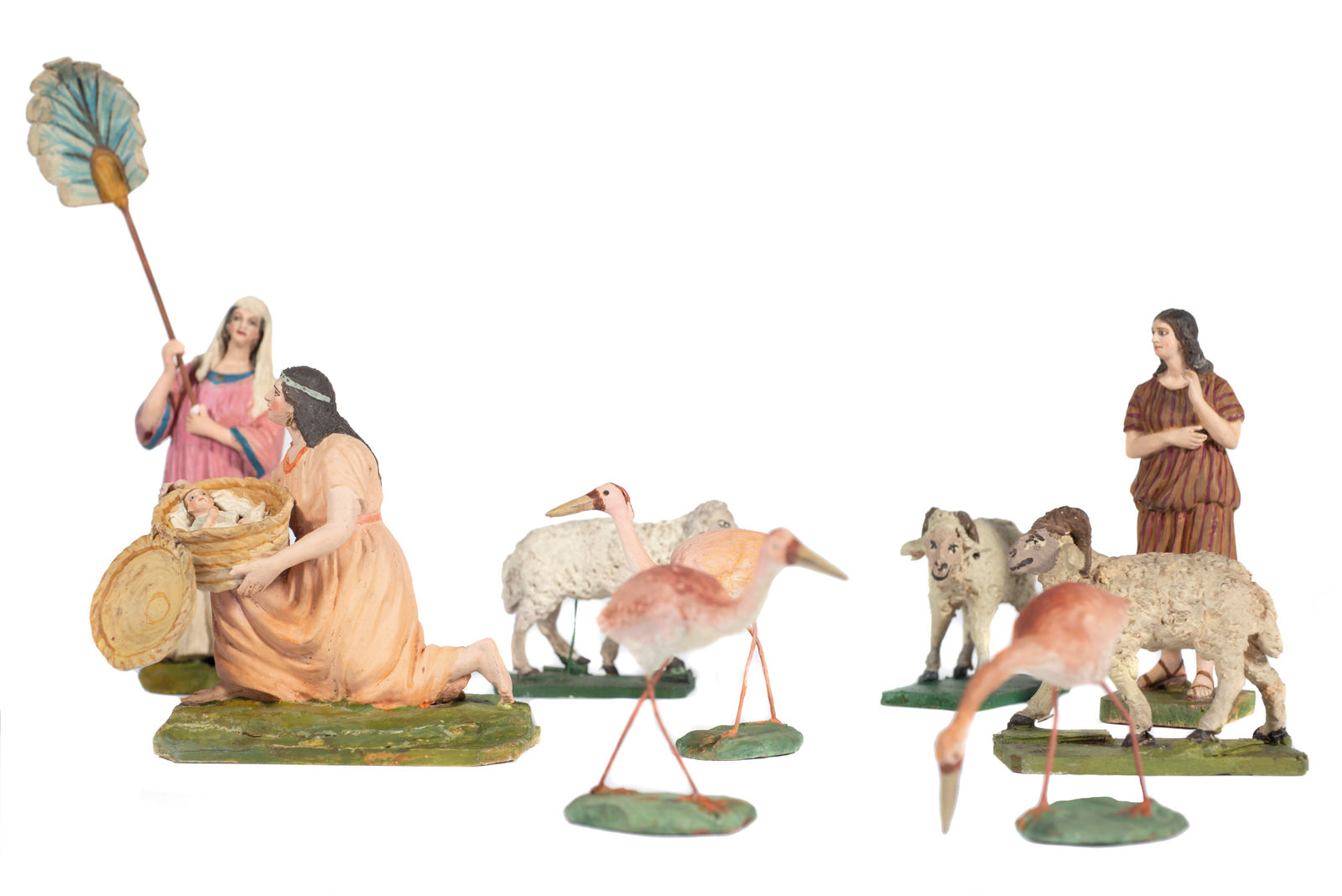 Moisés encontrado en el Río Nilo, S.XX