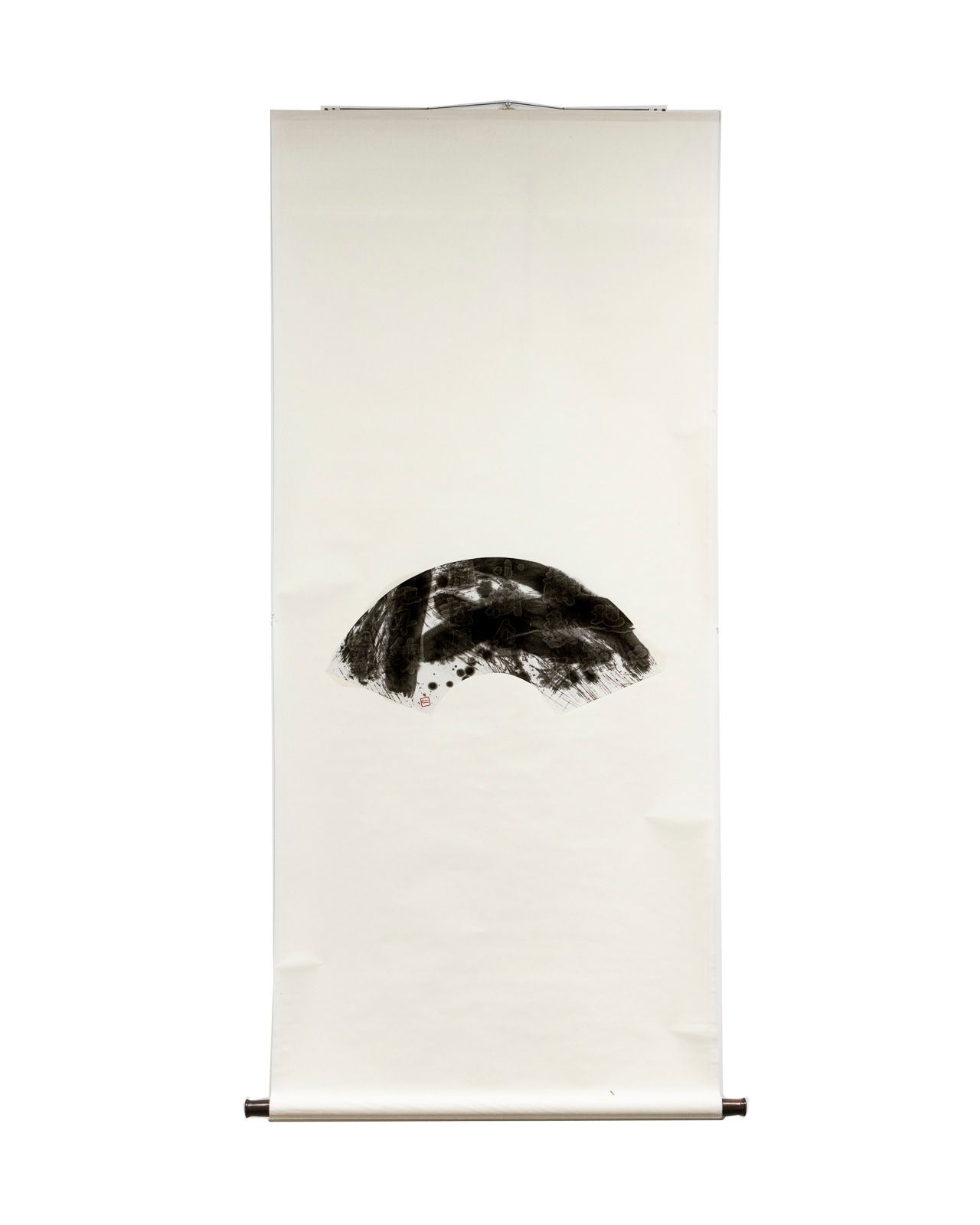 Fung Ming Chip, 影字扇面 大地寂静 , 1997