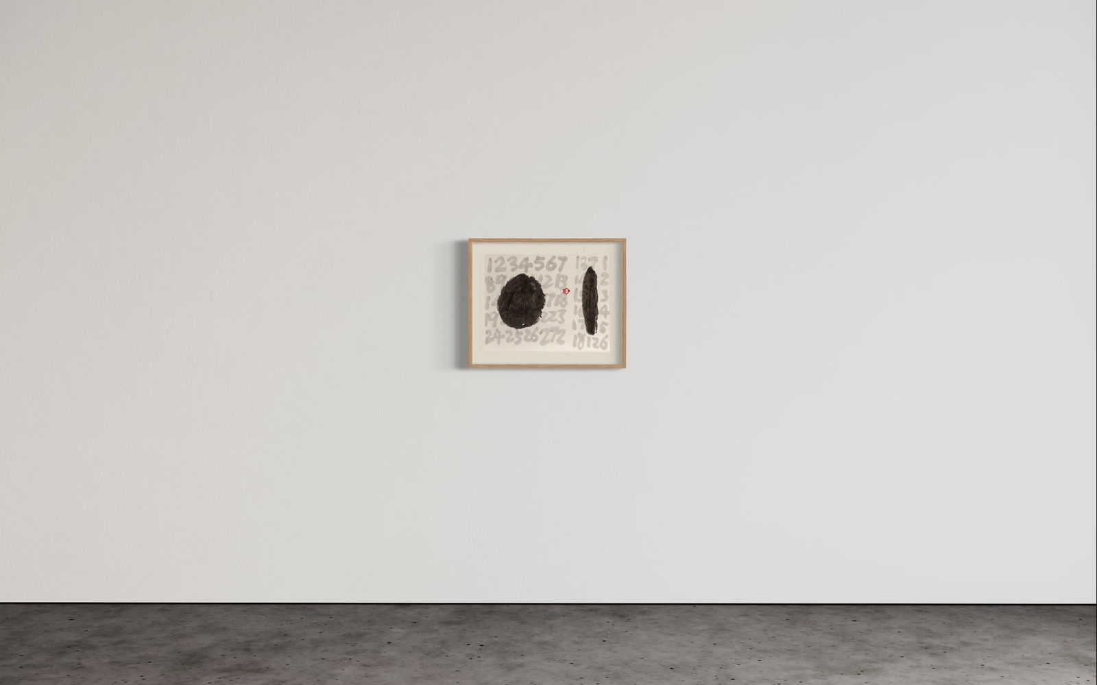 Fung Ming Chip, NumberS: Form Transparent Script II, 数字系列：定型透字（二）, 2022