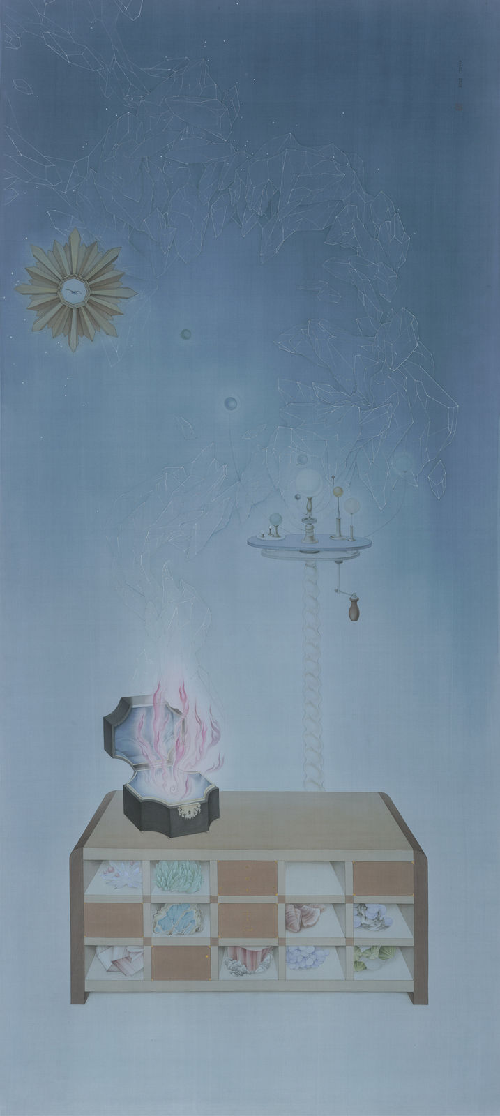 Zhang Xiaoli, A Flame Test, 2022