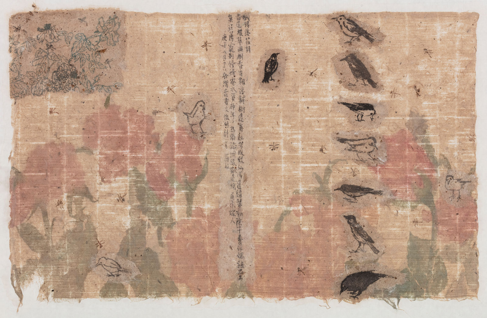 Luo Min, Flower and Bird Atlas No.7, 2023
