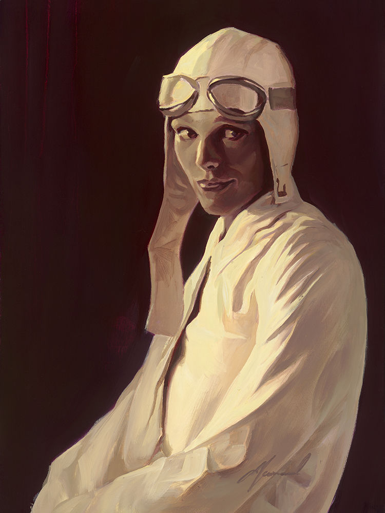 Gabe Leonard, Amelia Earhart