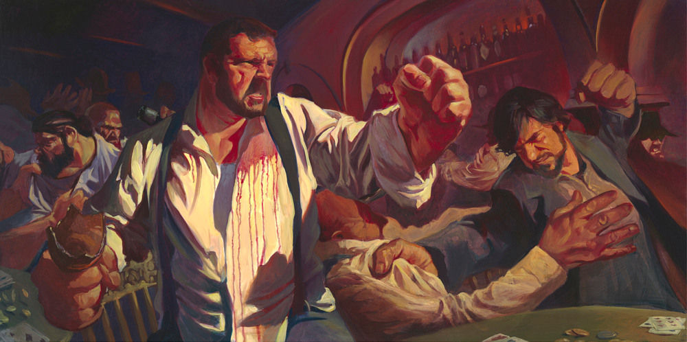 Gabe Leonard, Bar Fight