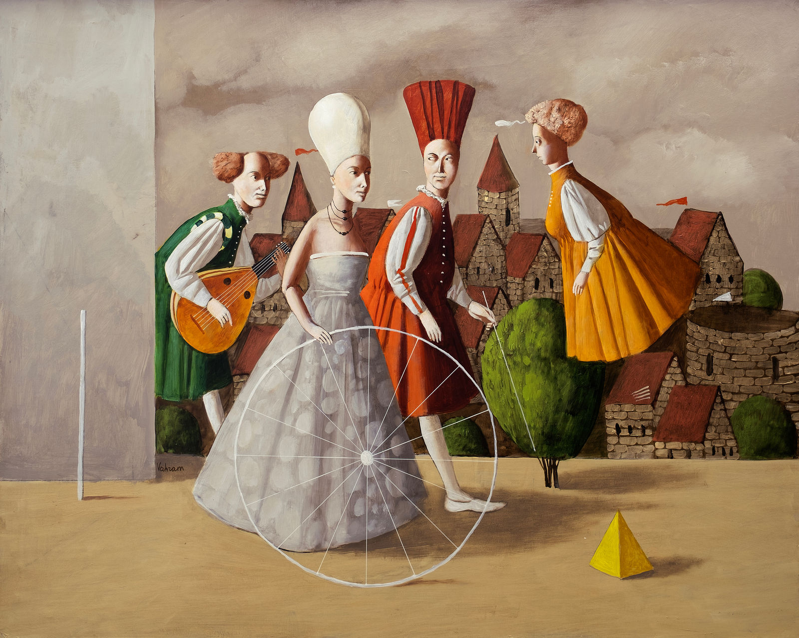 Vahram Davtian, Tekerlek / The Wheel , 2025