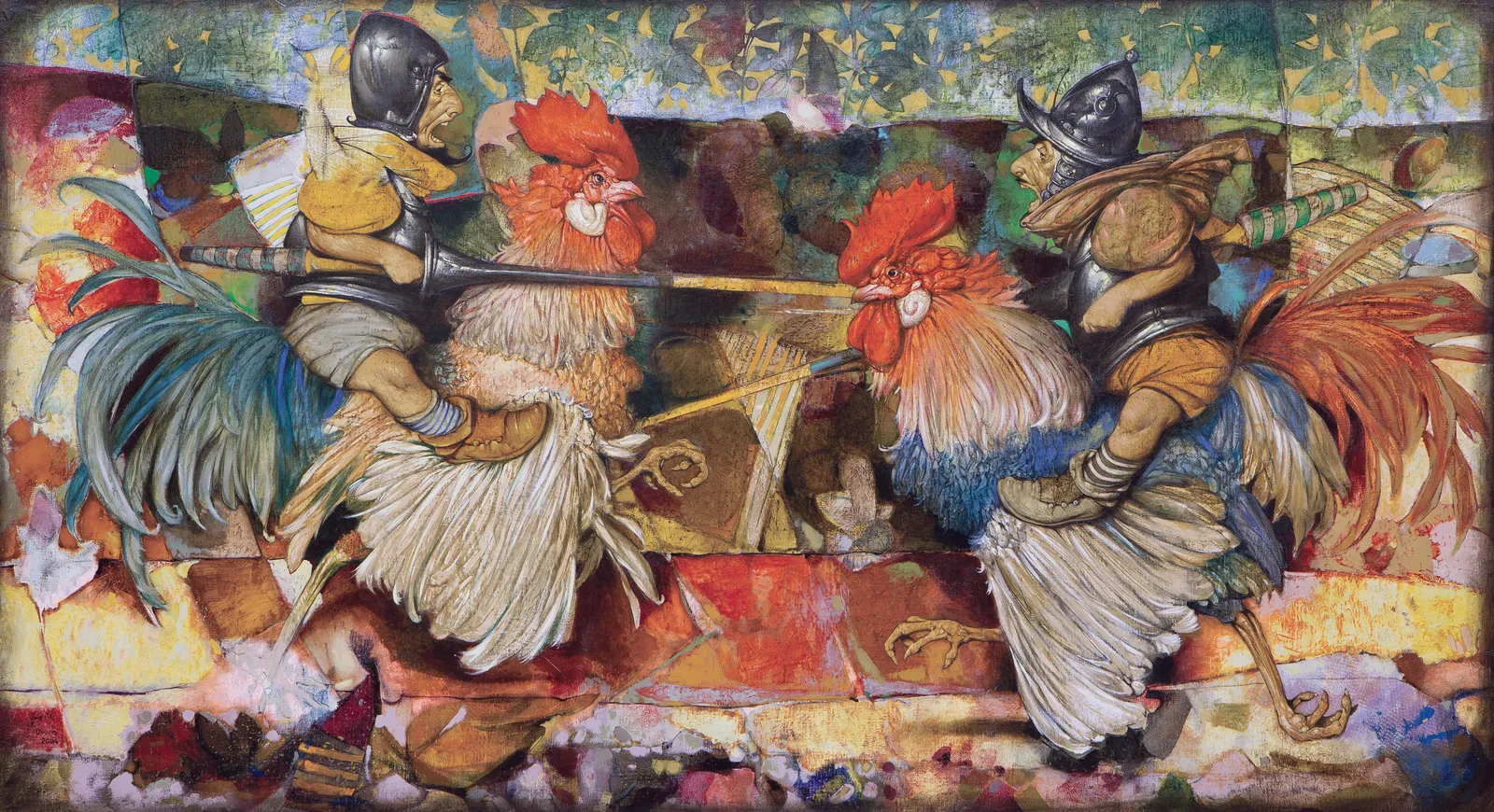 Daron Mouradian, Horoz Dövüşü I / Cock Fight I, 2004