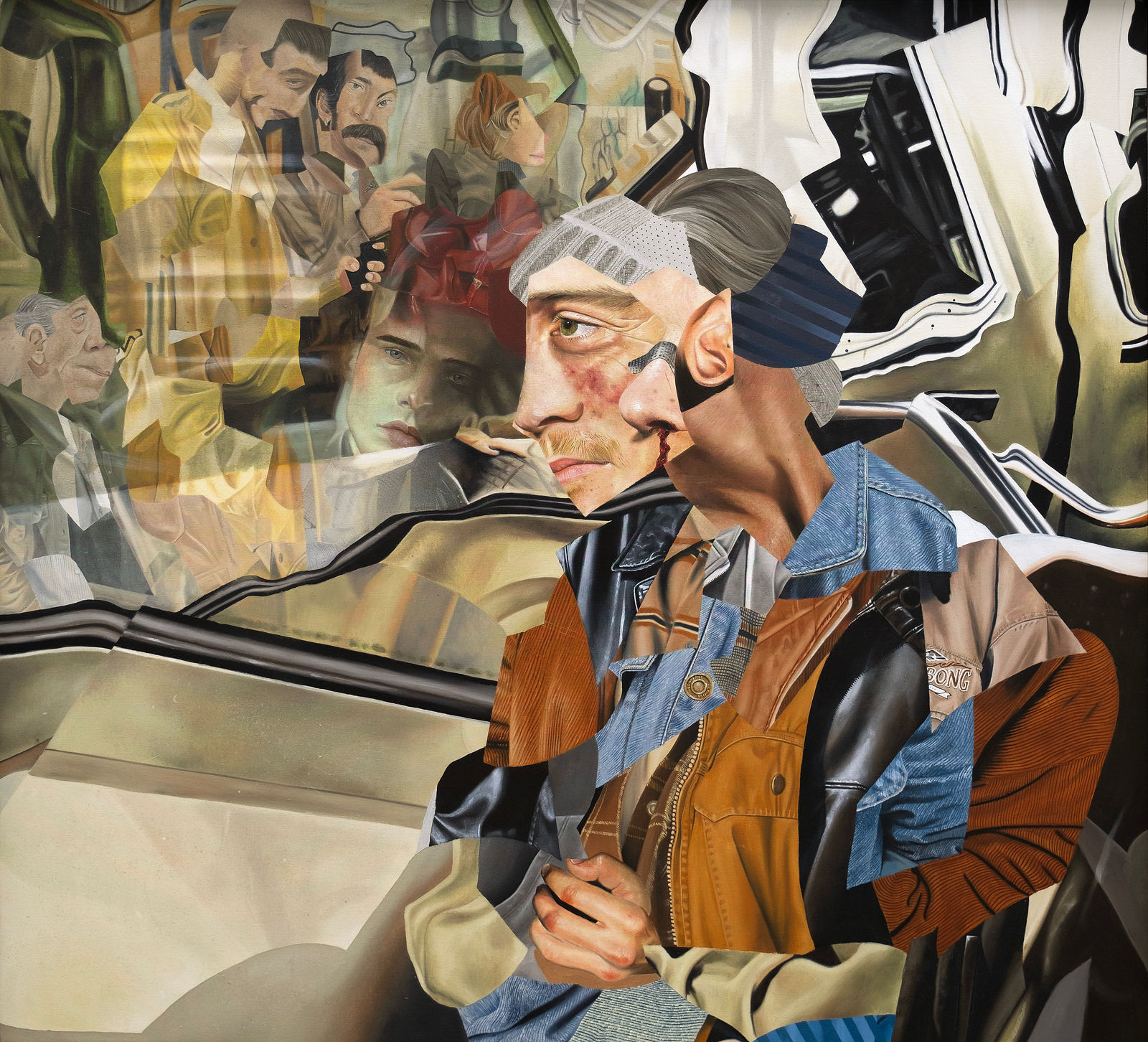 Hakan Gürbüzer, Sahte Yansıma / Fake Reflection, 2024