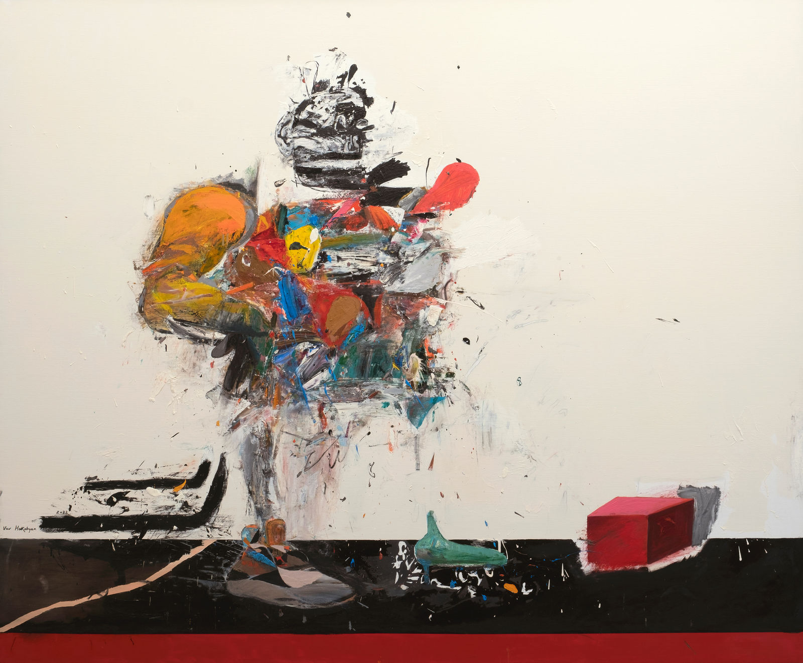 Vav Hakobyan, Ayakta Duran Figür / Standing Figure, 2022