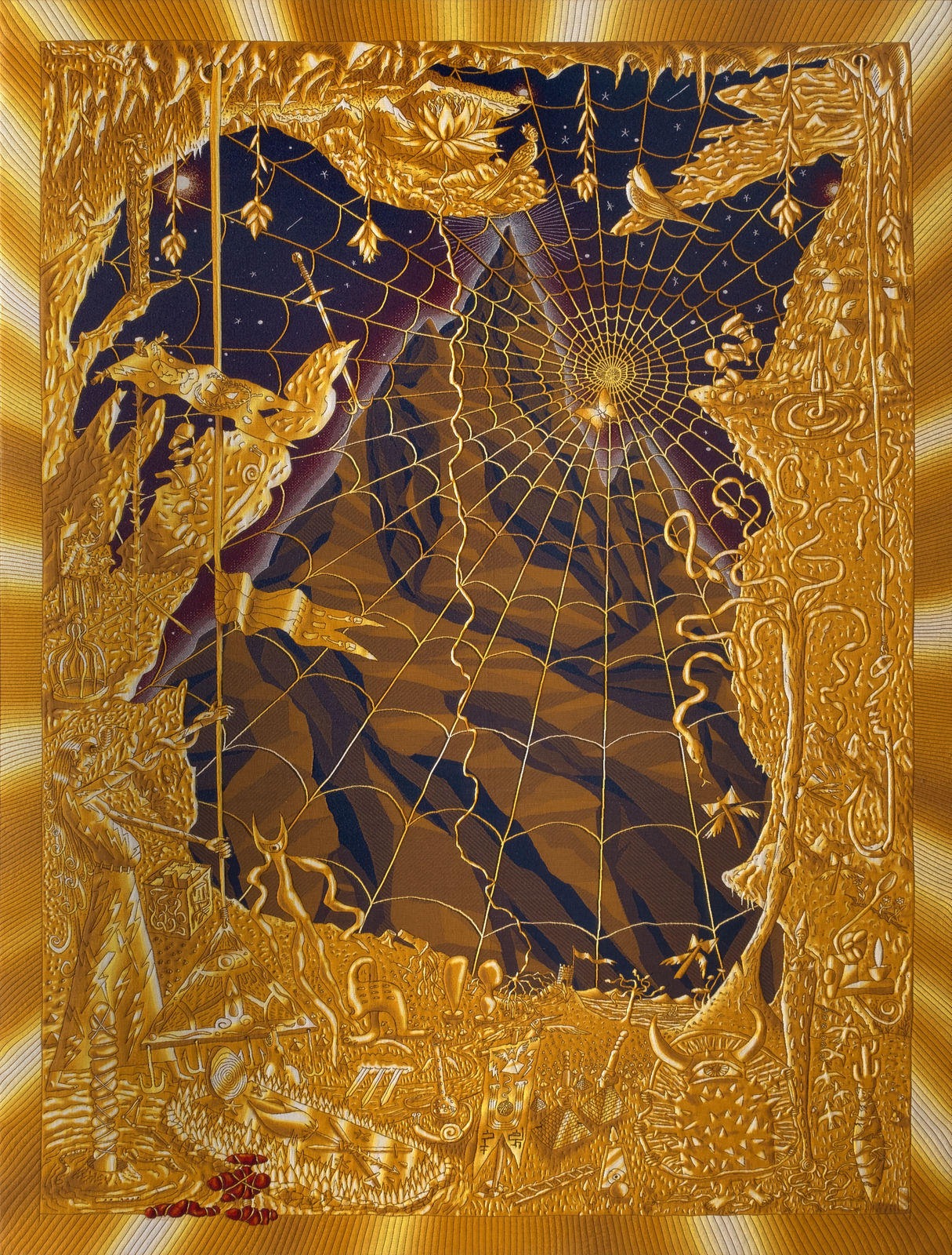 Bayram Demir, Altın Mağara / Golden Cave, 2022