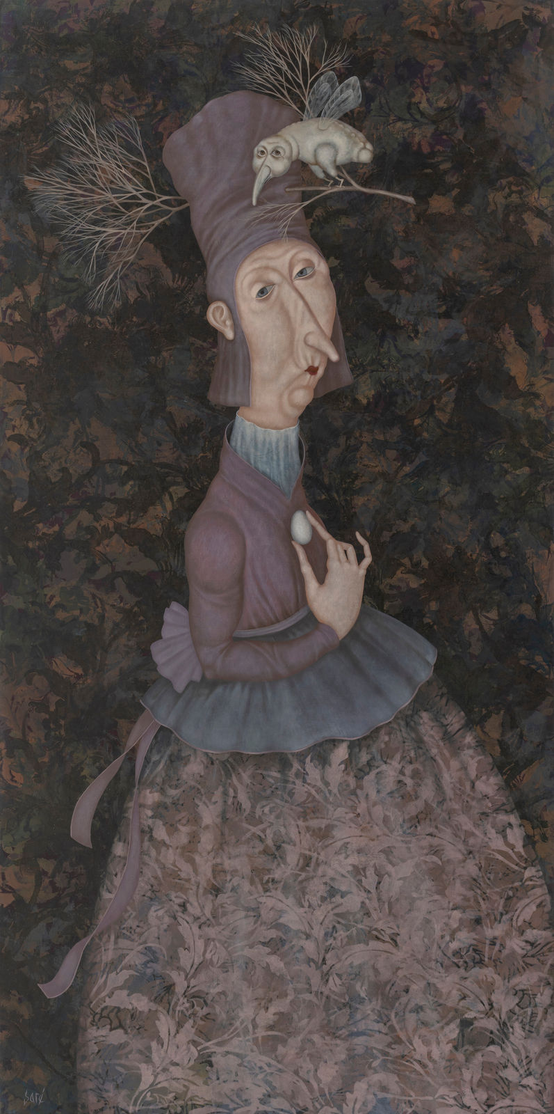 Evgenia Saré, Yumurtaların Koruyucusu / Gardienne d’œufs (Guardian of Eggs), 2016