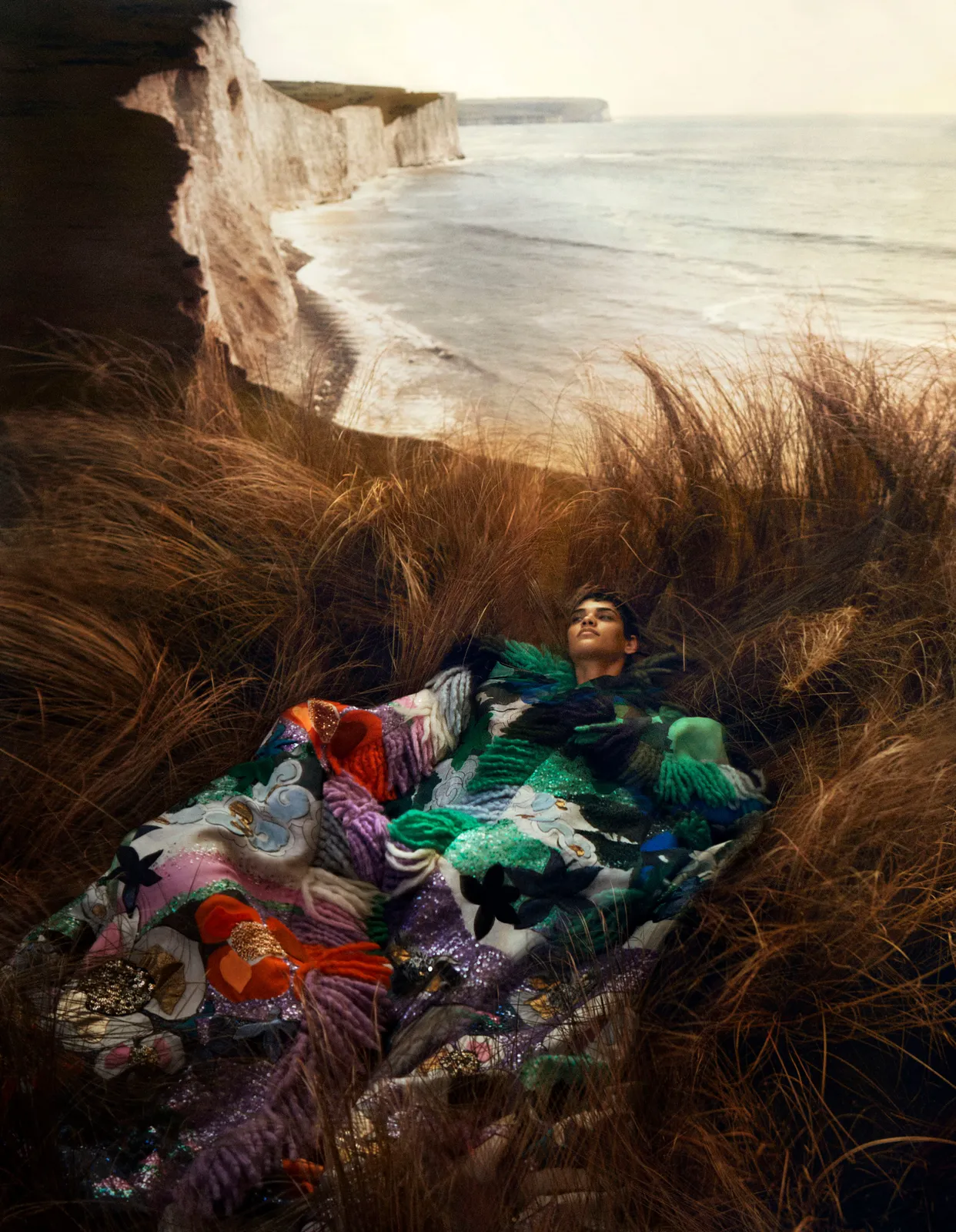 Txema Yeste, The Cliff, Vogue Spain, 2019.
