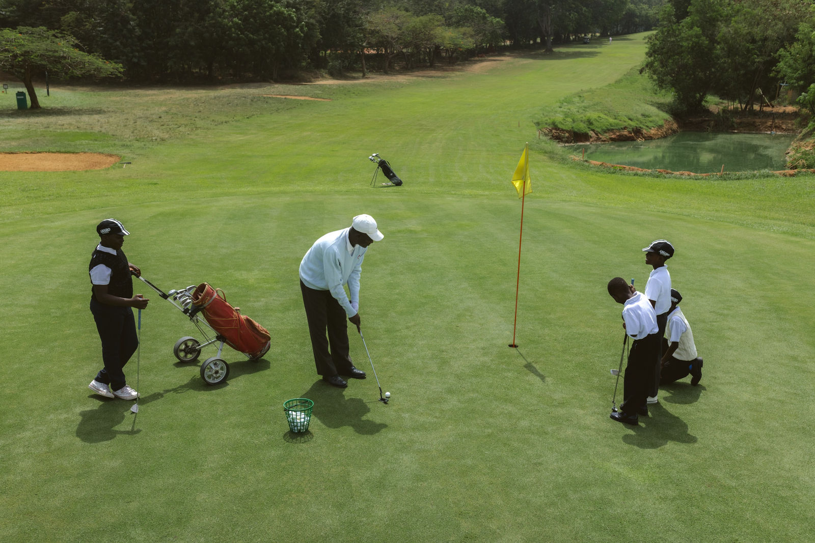 Carlos Idun-Tawiah, The Grass is Greener Where my Father is, Accra, Ghana, 2024.