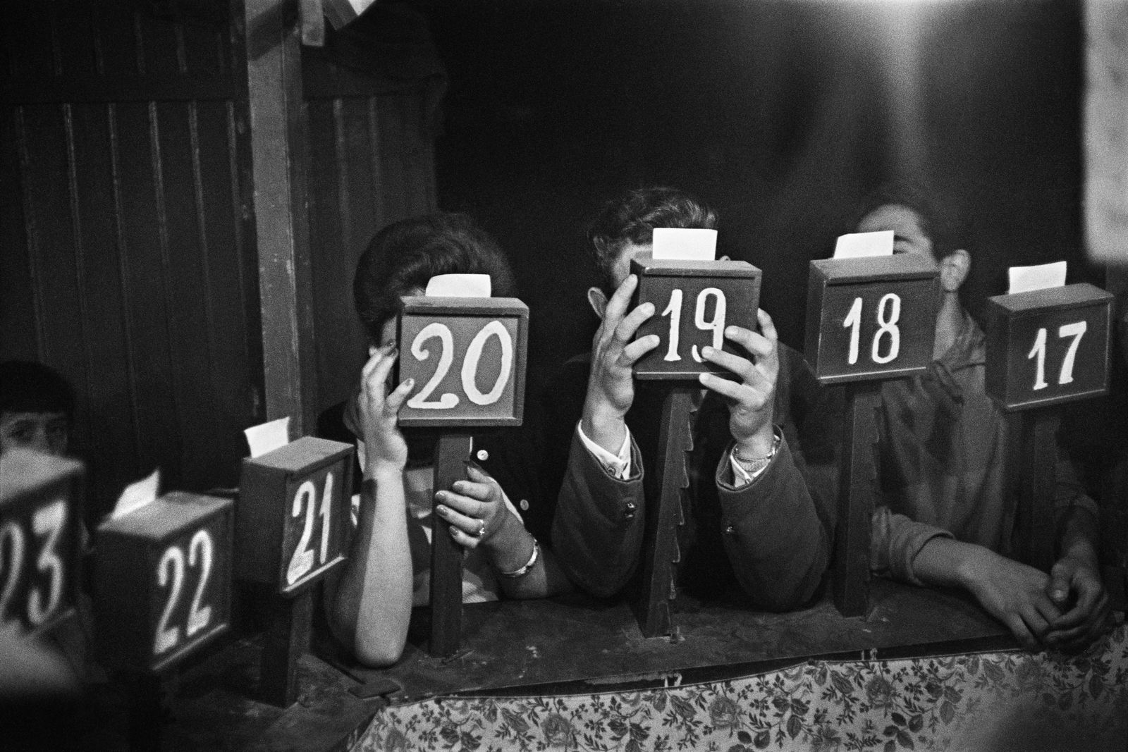 Ramón Masats, Sanfermines, Pamplona, 1956-60.