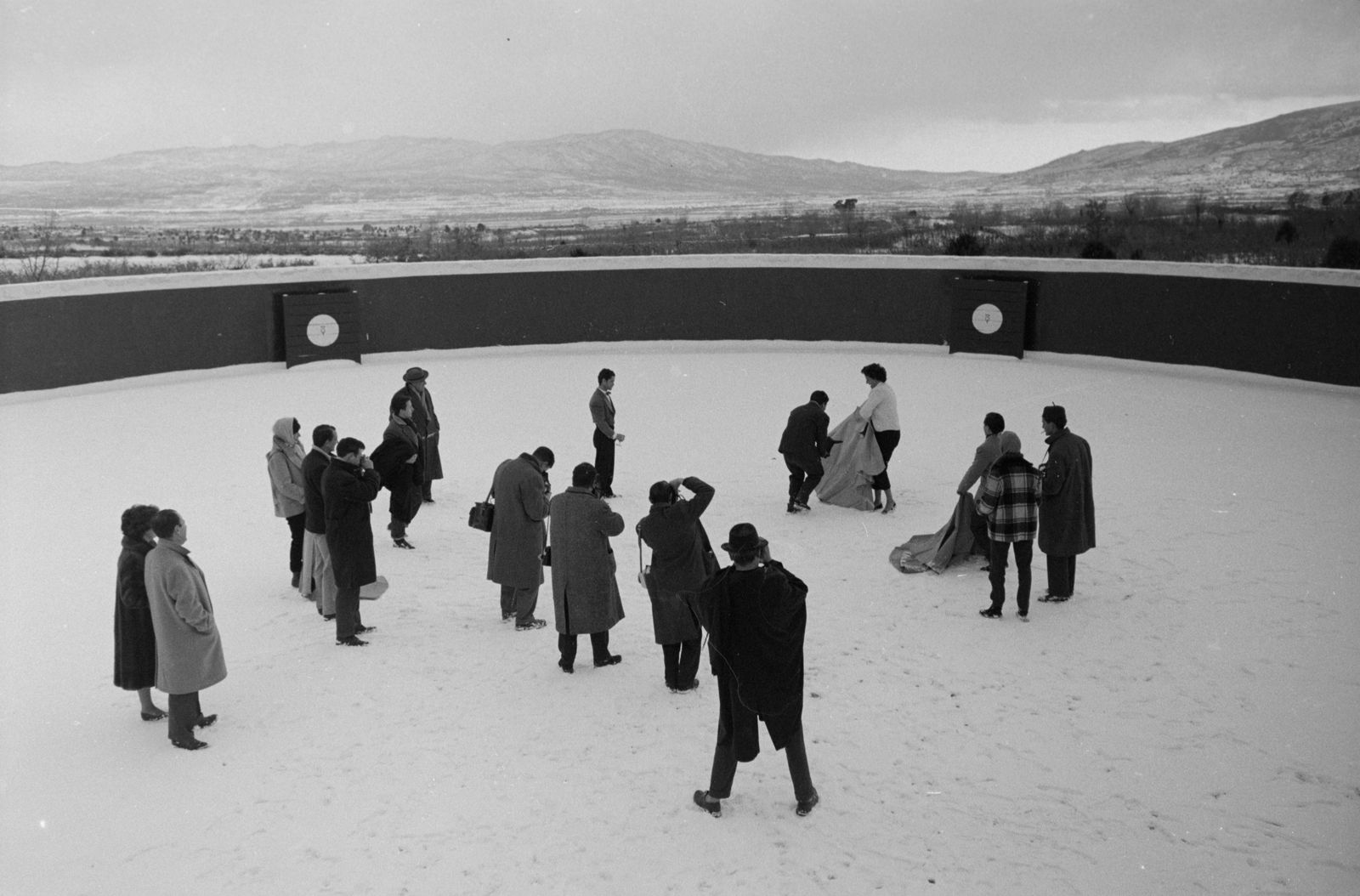 Ramón Masats, Jane Russell, American actress, Spain, 1960.
