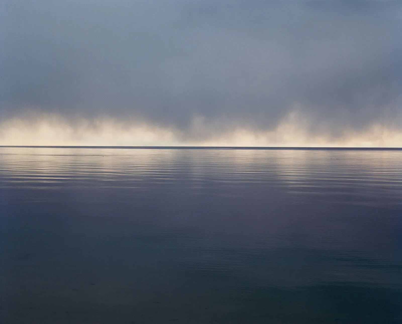 Joel Meyerowitz, Bay / Sky, Late Afternoon, Lifting Storm, Provincetown, Massachusetts, 1993.