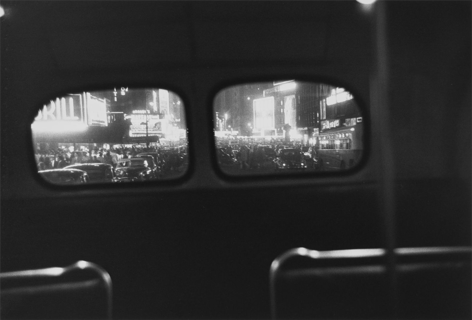 Louis Faurer, Bus number 7, New York, 1950.