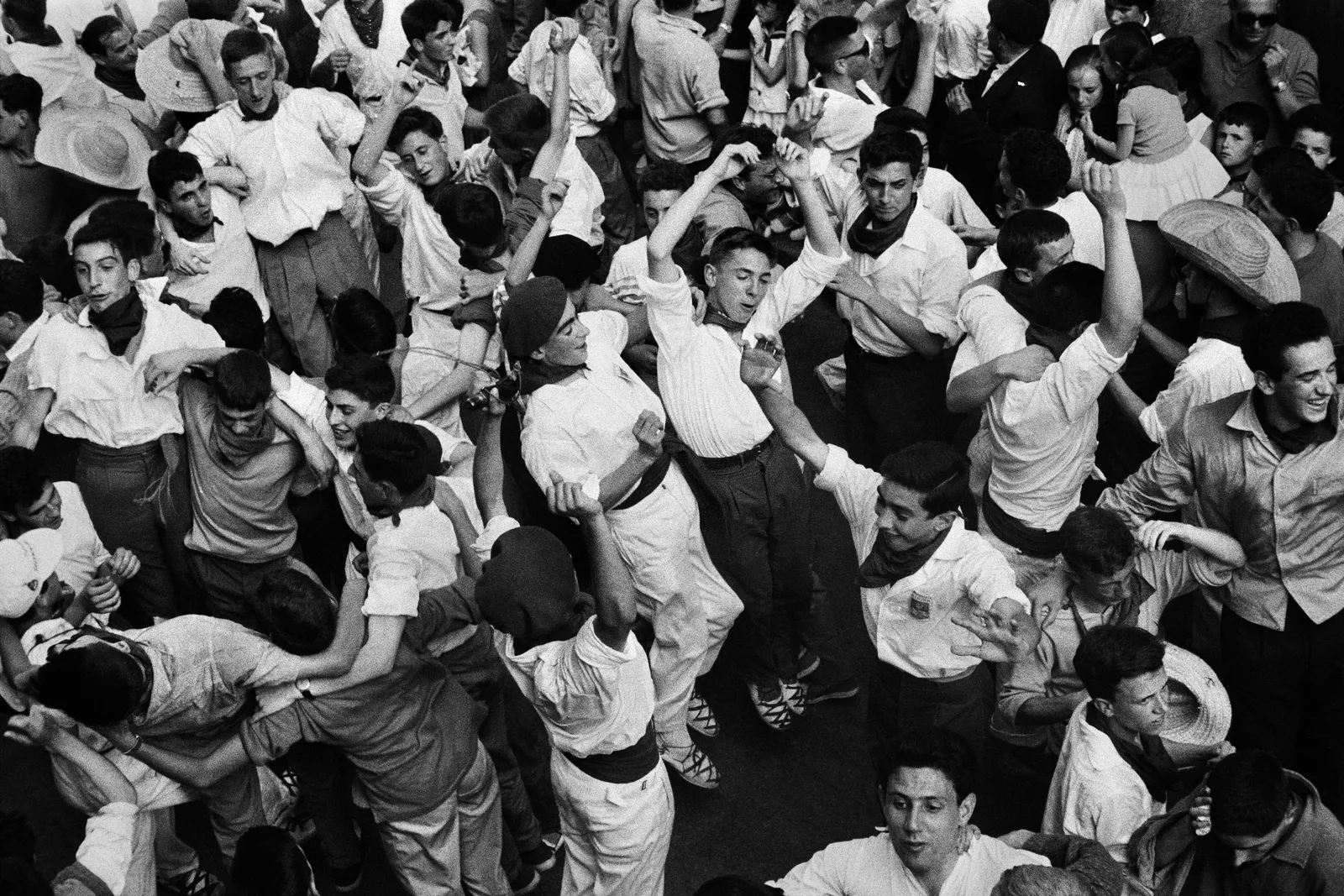 Ramón Masats, Sanfermines, Pamplona, 1956-60.