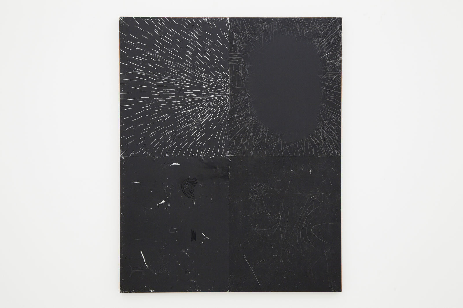 Frederico Filippi, Se uma lâmina corta um olho, uma selva azul escorre dele #1, 2019