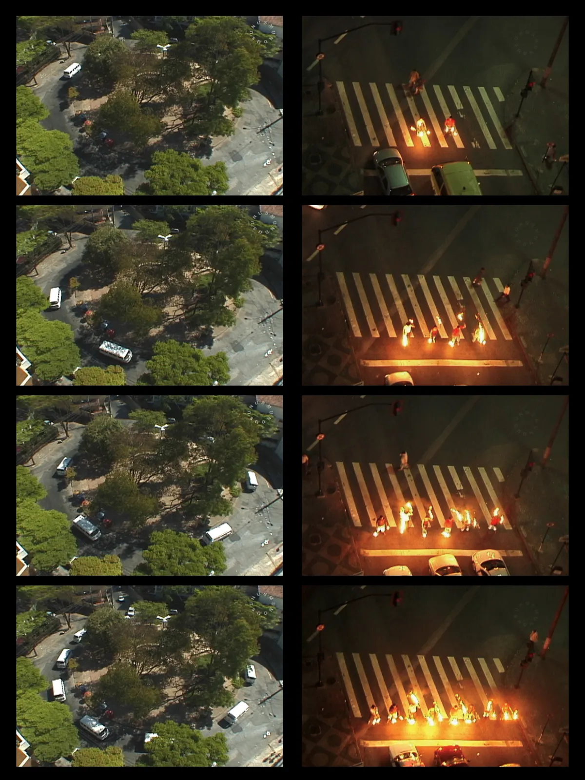 Cinthia Marcelle, Díptico - Confronto e Volta ao Mundo [Confront and Round the world] da série Unus Mundus [from the series Unus Mundus], 2021