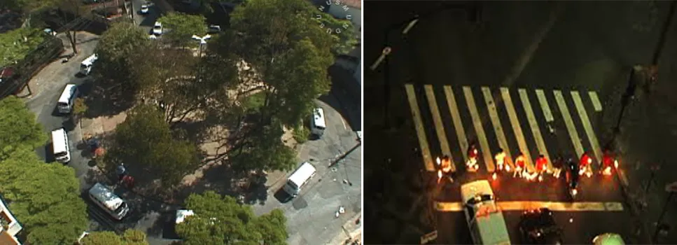 Cinthia Marcelle, Díptico - Confronto e Volta ao Mundo [Confront and Round the world] da série Unus Mundus [from the series Unus Mundus], 2021