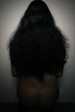 Panmela Castro, Cabelo, série Residência [Hair, from Residency serie], 2021