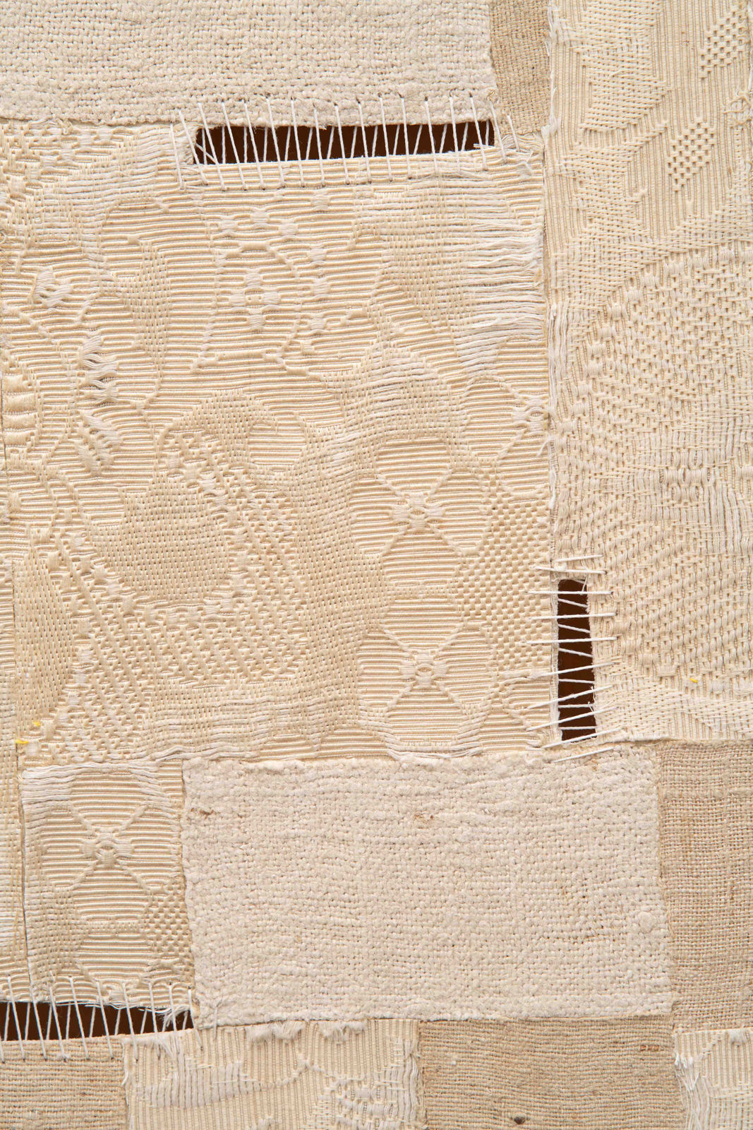 Sidival Fila, Senza Titolo Damasco Avorio [Untitled Damask Ivory] 03, 2026