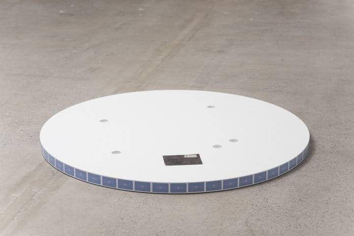 Pablo Accinelli, Duración interna (151,3 cm Ø), 2016