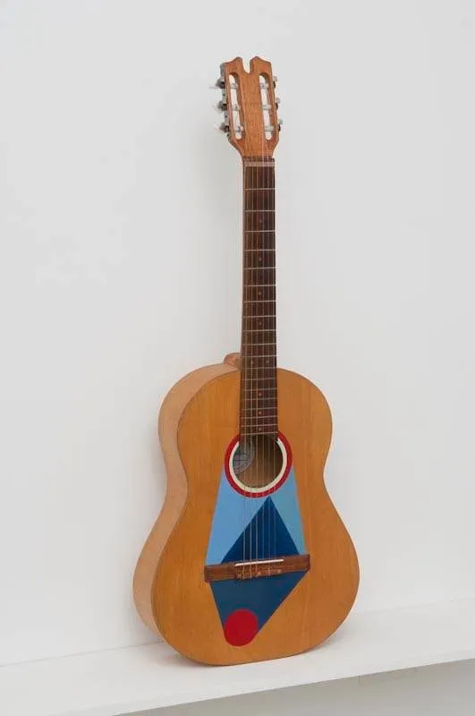 Magdalena Jitrik, Pintura sobre guitarra, 2009