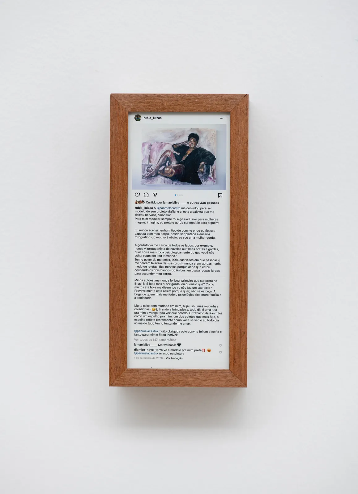 Panmela Castro, Depoimento Rubia, série Residência, 2021