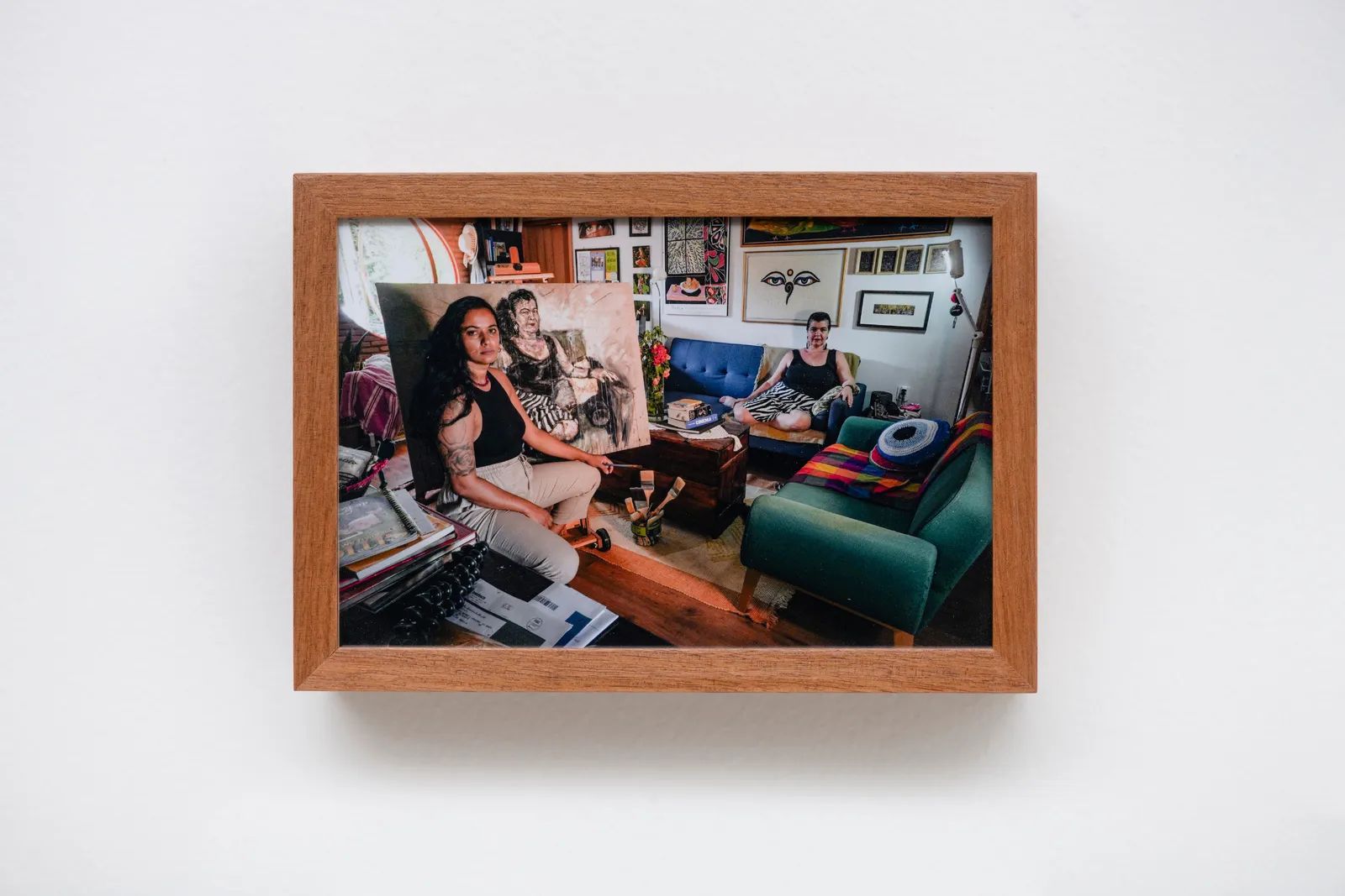 Panmela Castro, Residência com Jandira [Residence with Jandira], 2021