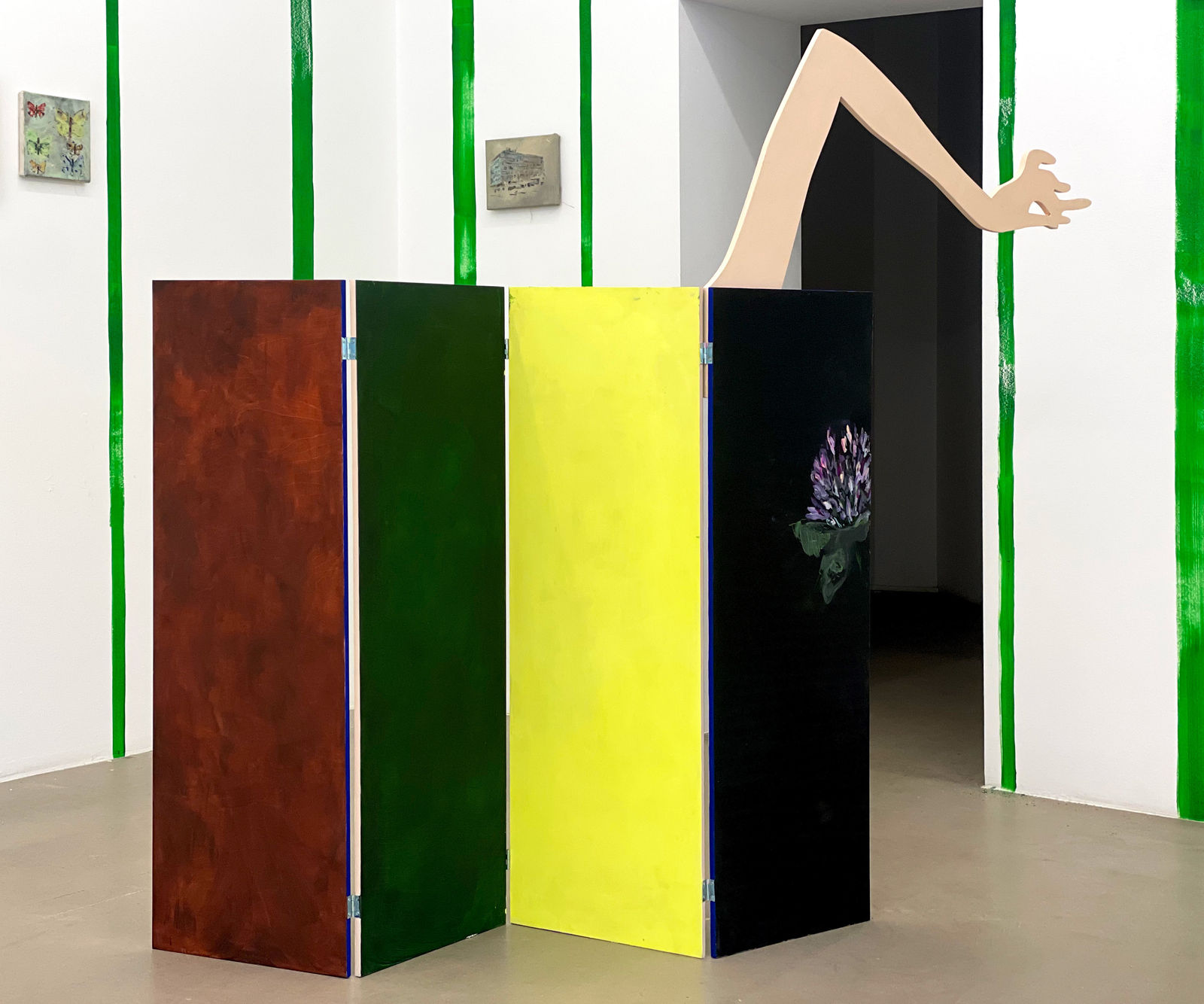 Anna Tuori, Sermi / Folding Screen, 2024