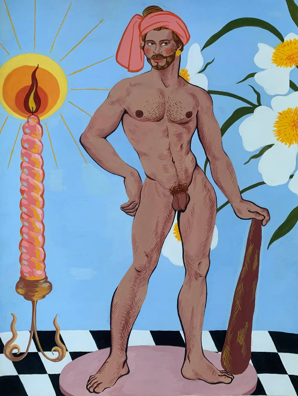 Richie Nath, My private altar: vajrapani, 2024