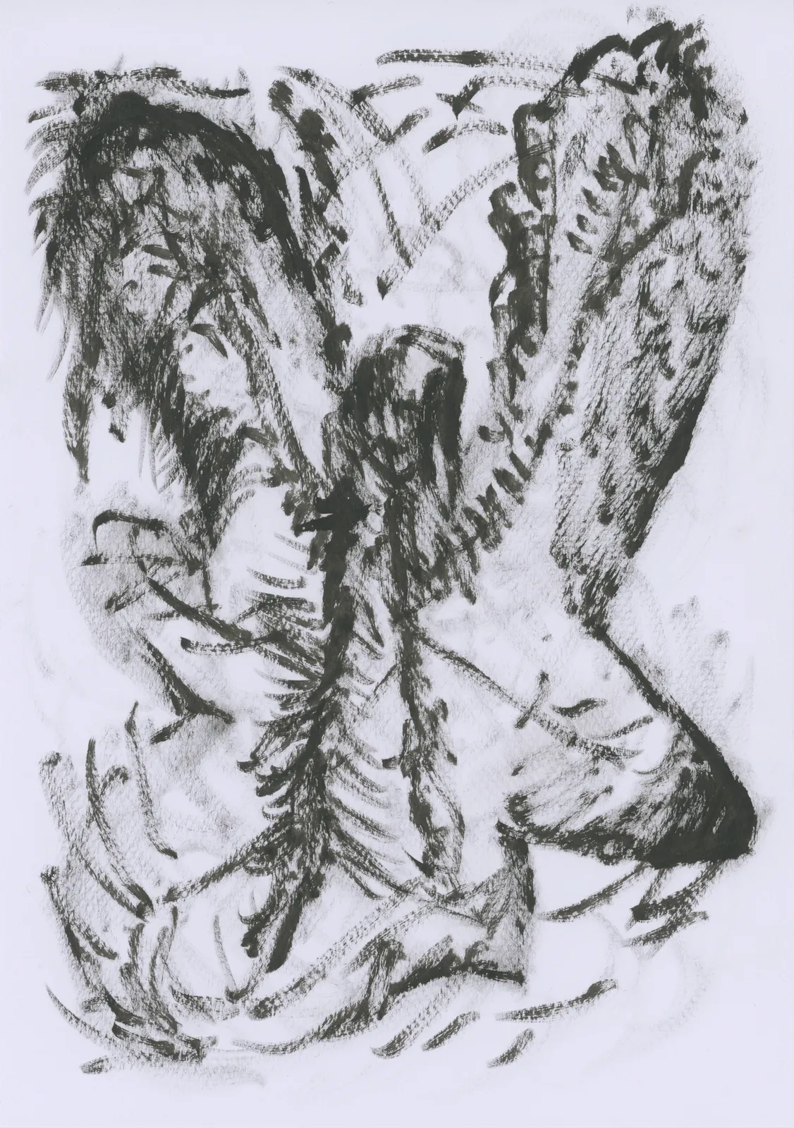 Jack Hogan, Stream Drawing 13, 2025