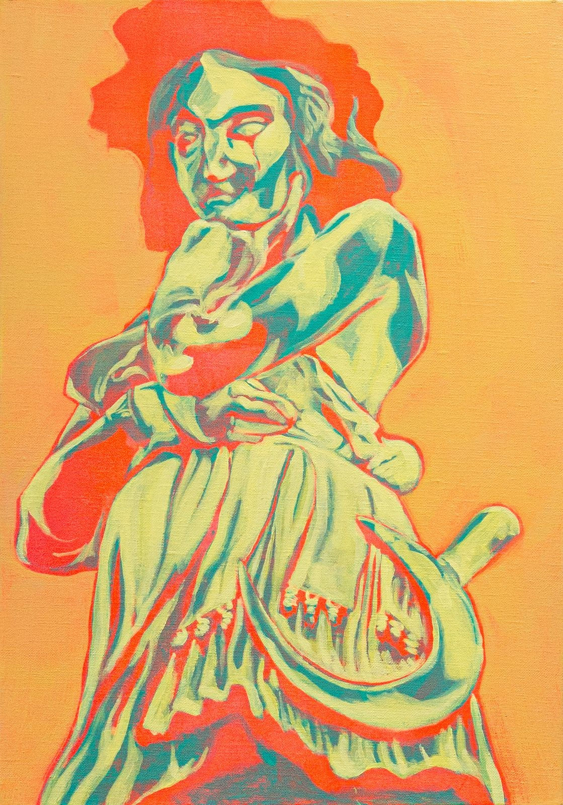 Anne Niewiadomski, Paris, Déambulation 1, 2022