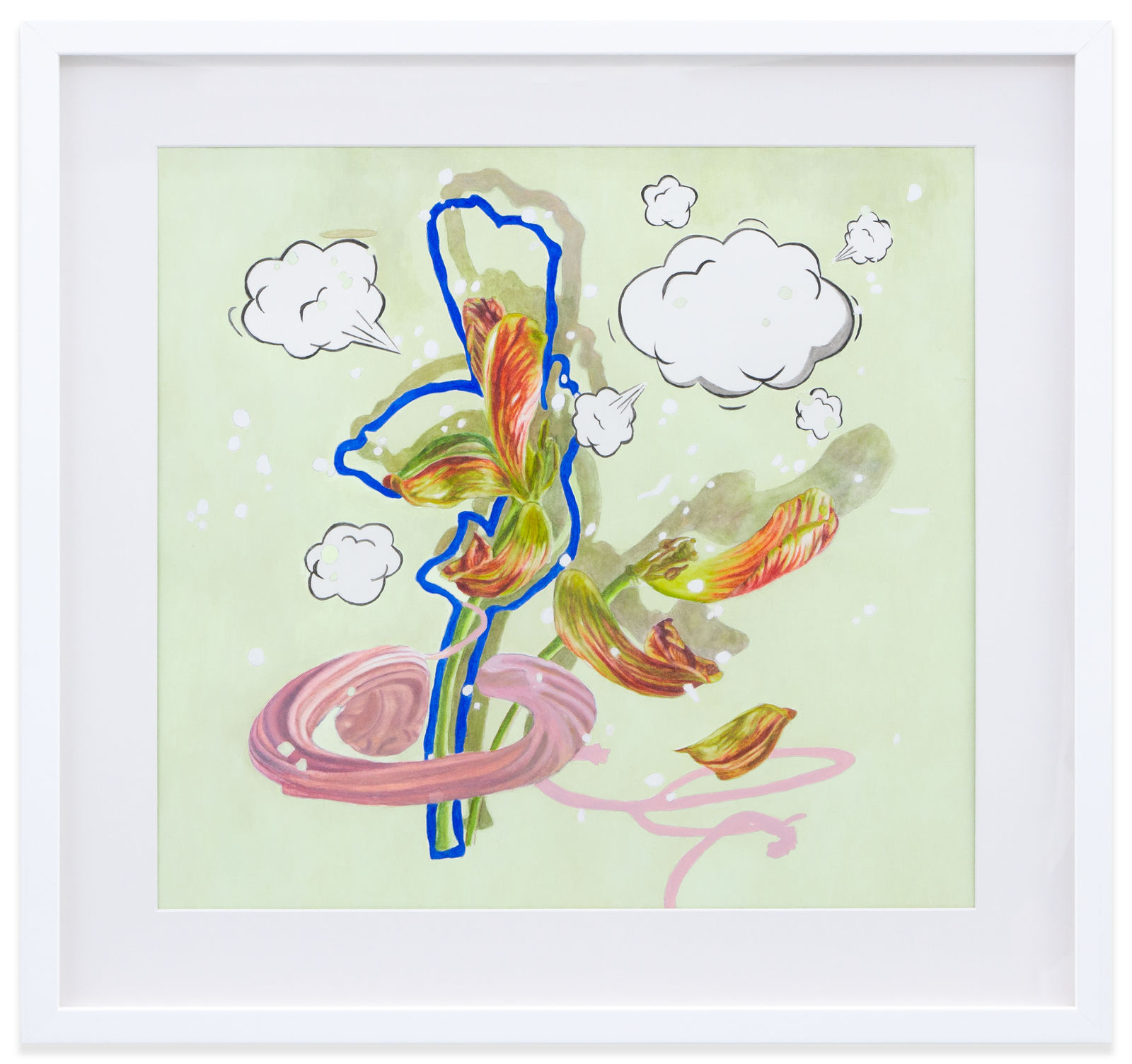 Monika Malewska, Tulip Dialogue explosion, 2024