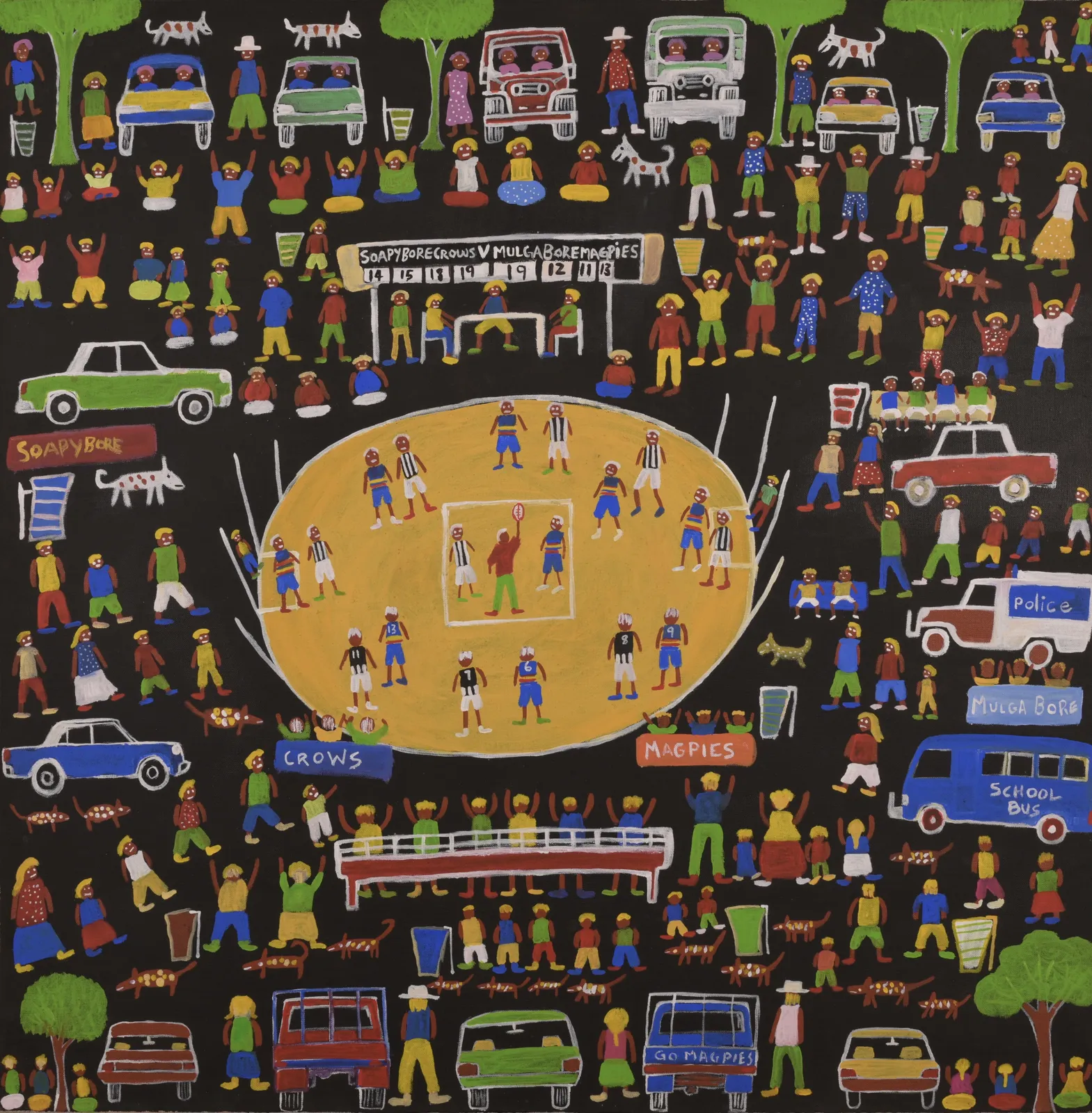 Dinny Kunoth Kemarre, Bush Football, 2013