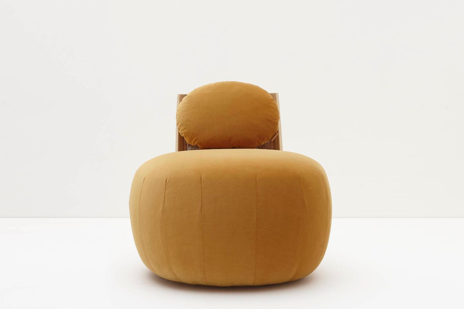 Nada Debs, Stitched Horizons (Mustard Yellow)