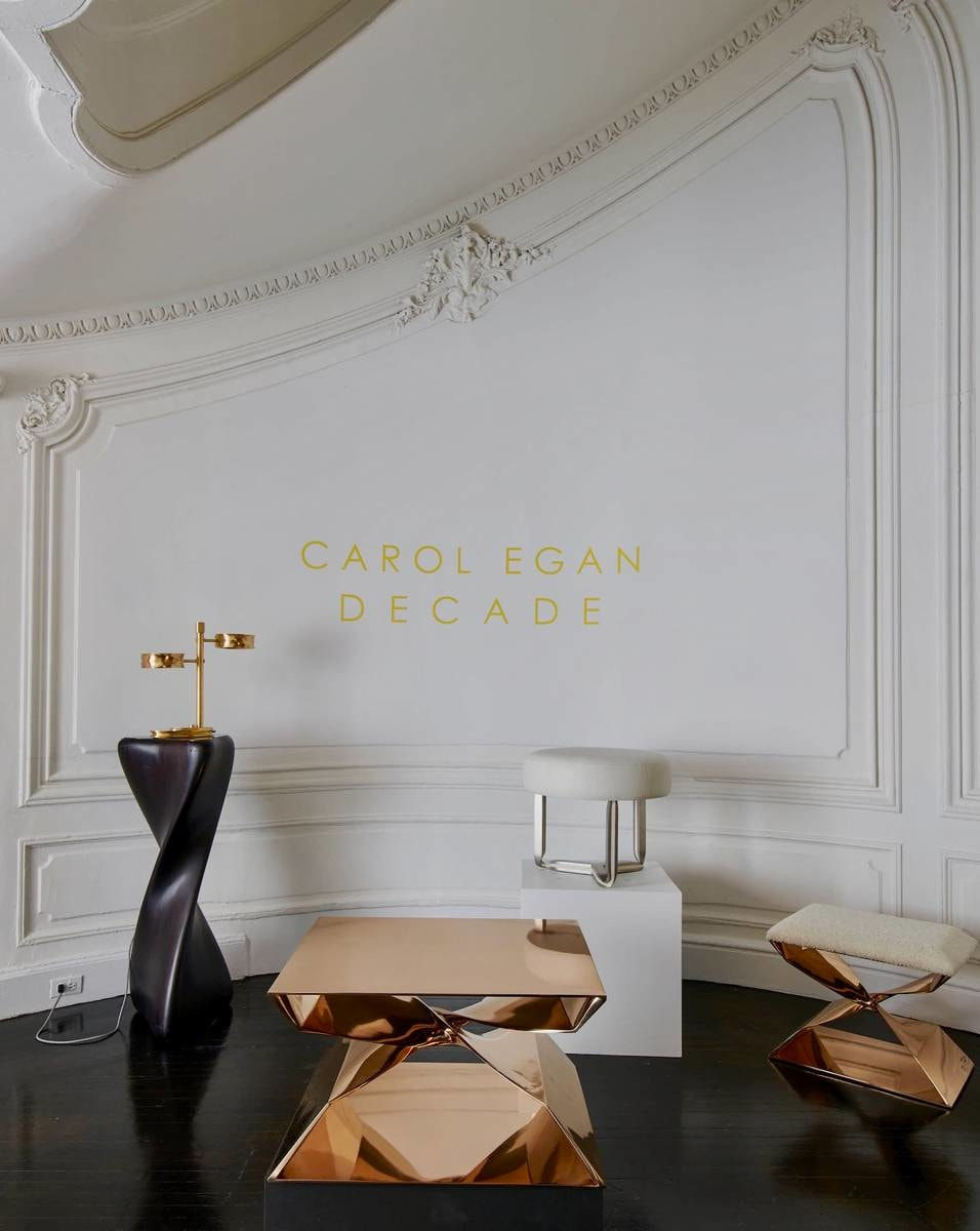 CAROL EGAN, Sculptural Twist Pedestal