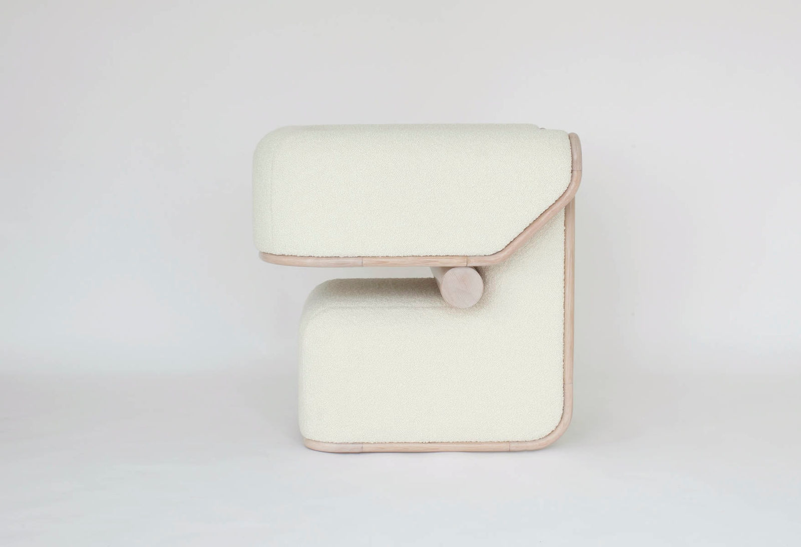 CAROL EGAN, Zephyr Chair (White)