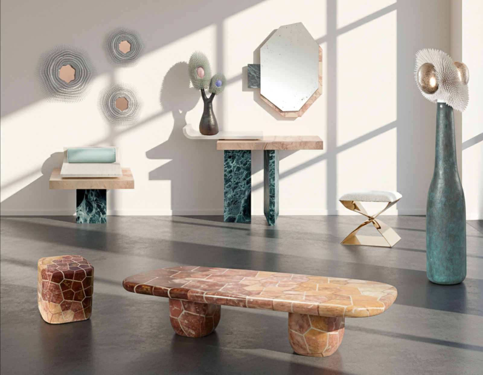 Nada Debs x Studio lél, Gandhara Carapace Coffee Table #3