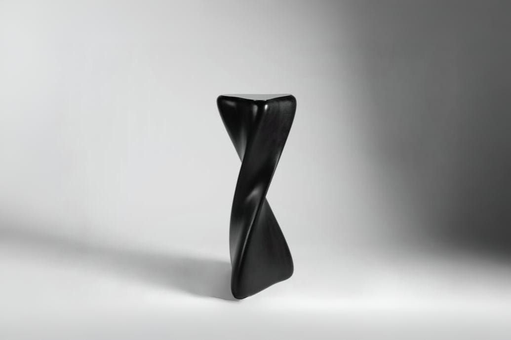 CAROL EGAN, Sculptural Twist Pedestal
