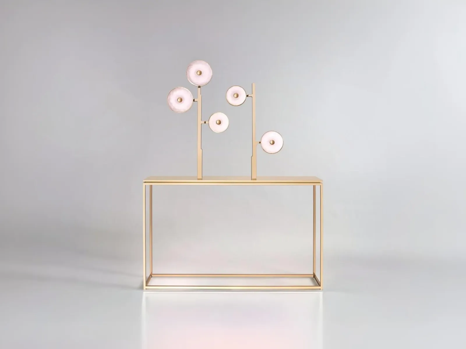 STUDIO MVW, JinShi Pink Jade Console #3