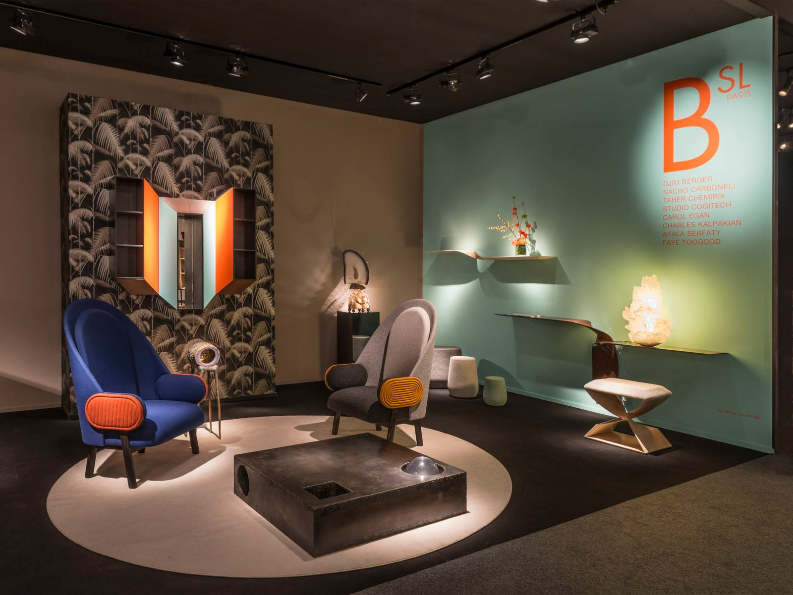 CAROL EGAN, Sculptural Twist Shelf (Cerused)